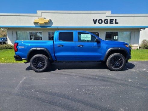 2024 Chevrolet Colorado 4WD Trail Boss Glacier Blue Metallic, Kiel, WI